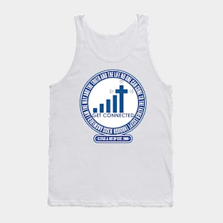 Always connected to the Jesus! Tank Top